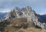 Crode dei Longerin (Cima Sud, m 2523)